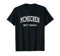 Mcmechen West Virginia Wv Athletic T-Shirt - Graphic Print for Adults - T-Shirt, Sweatshirt, Hoodie