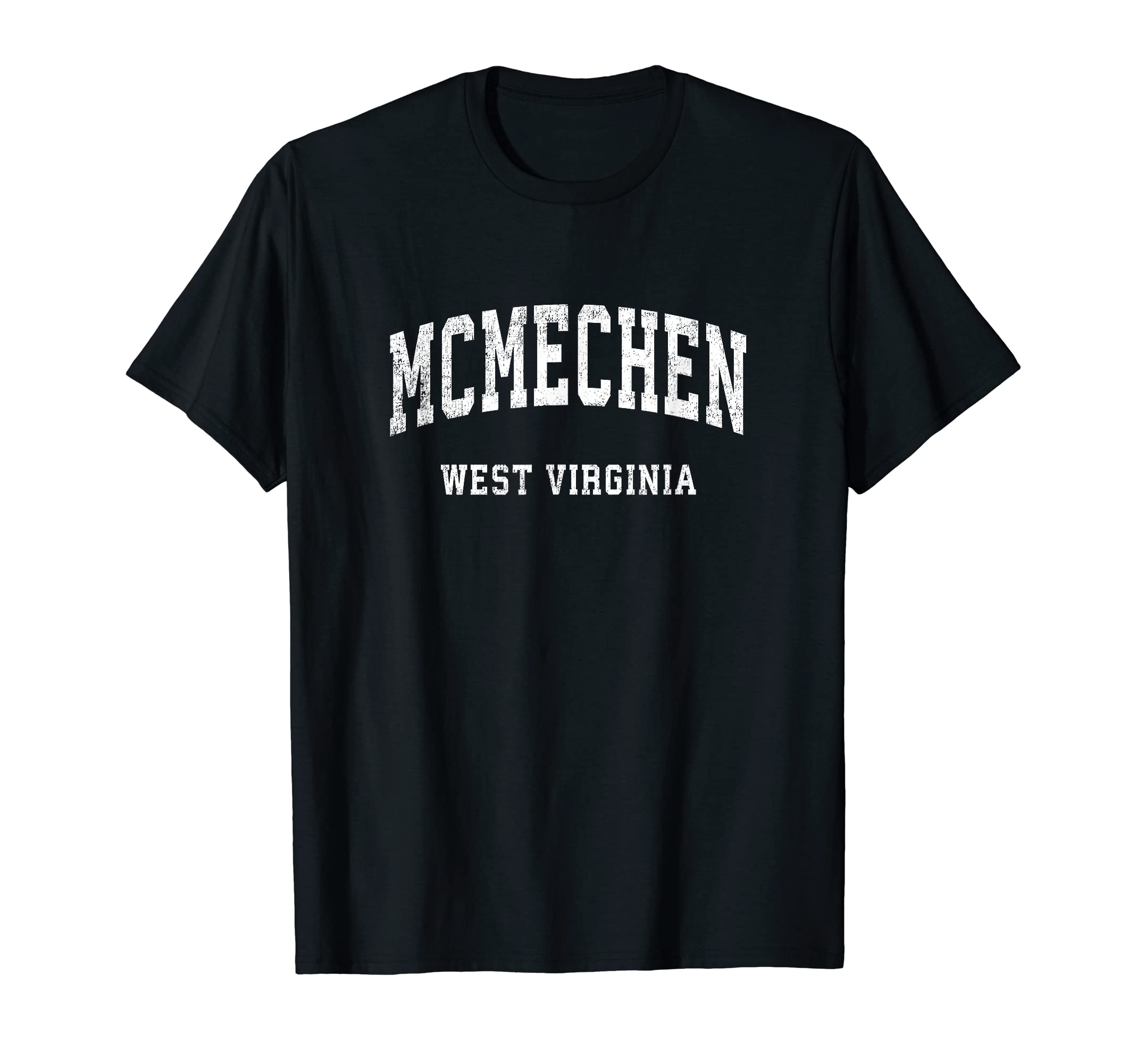 Mcmechen West Virginia Wv Athletic T-Shirt - Graphic Print for Adults - T-Shirt, Sweatshirt, Hoodie