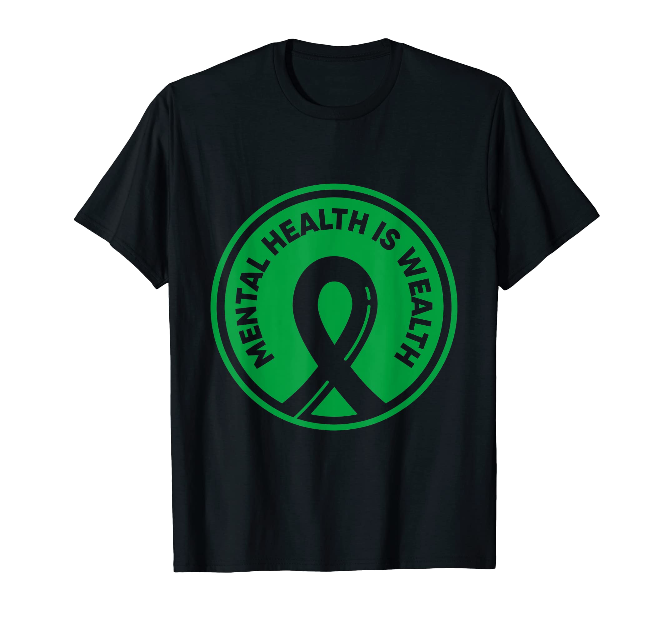 Mental Health Is Wealth Condition T-Shirt - Aesthetic Graphic for Adults - T-Shirt, Sweatshirt, Hoodie