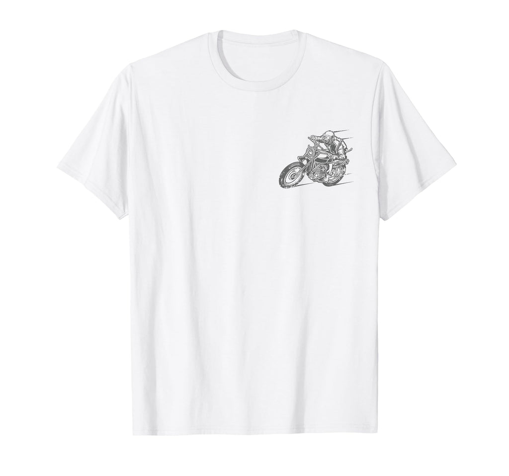Motorcycle Racing Distressed T-Shirt - Aesthetic Graphic Men Women - T-Shirt, Sweatshirt, Hoodie