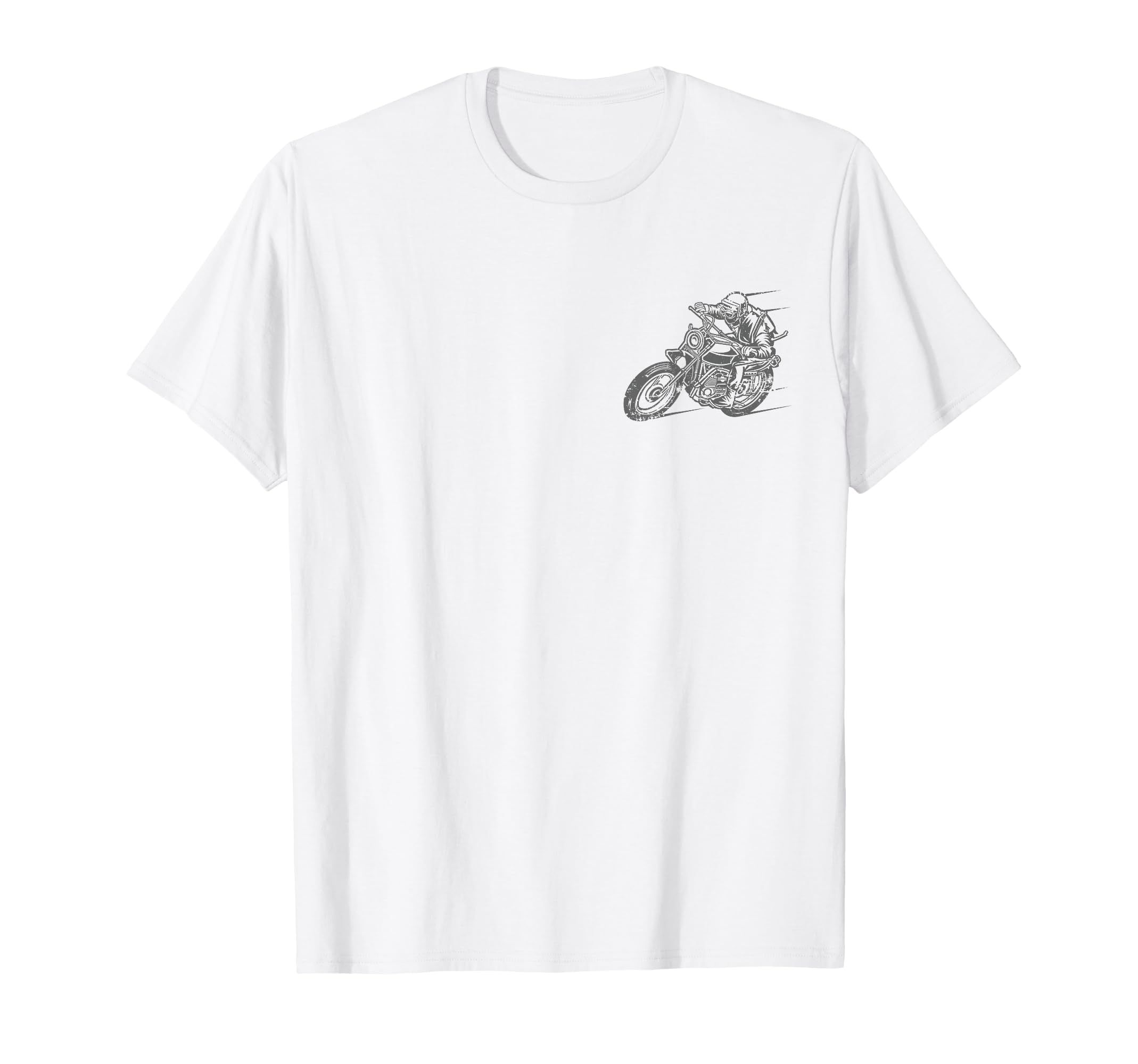 Motorcycle Racing Distressed T-Shirt - Aesthetic Graphic Men Women - T-Shirt, Sweatshirt, Hoodie