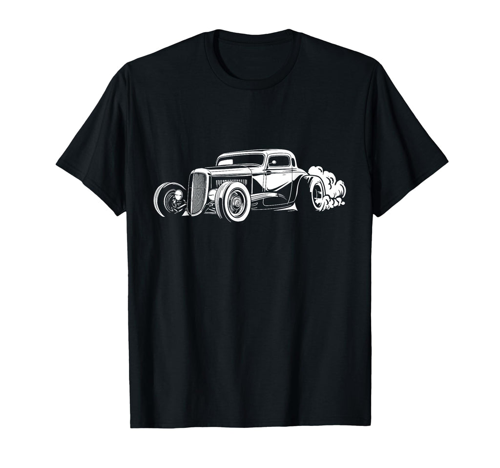 Hotrod Car T-Shirt - Novelty Apparel Men Women - T-Shirt, Sweatshirt, Hoodie