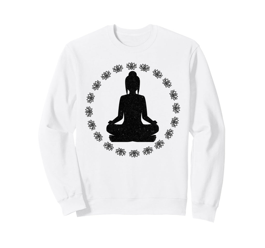 Yoga Spiritual Meditation Pose Lotus Sweatshirt - Graphic Print Unisex - T-Shirt, Sweatshirt, Hoodie