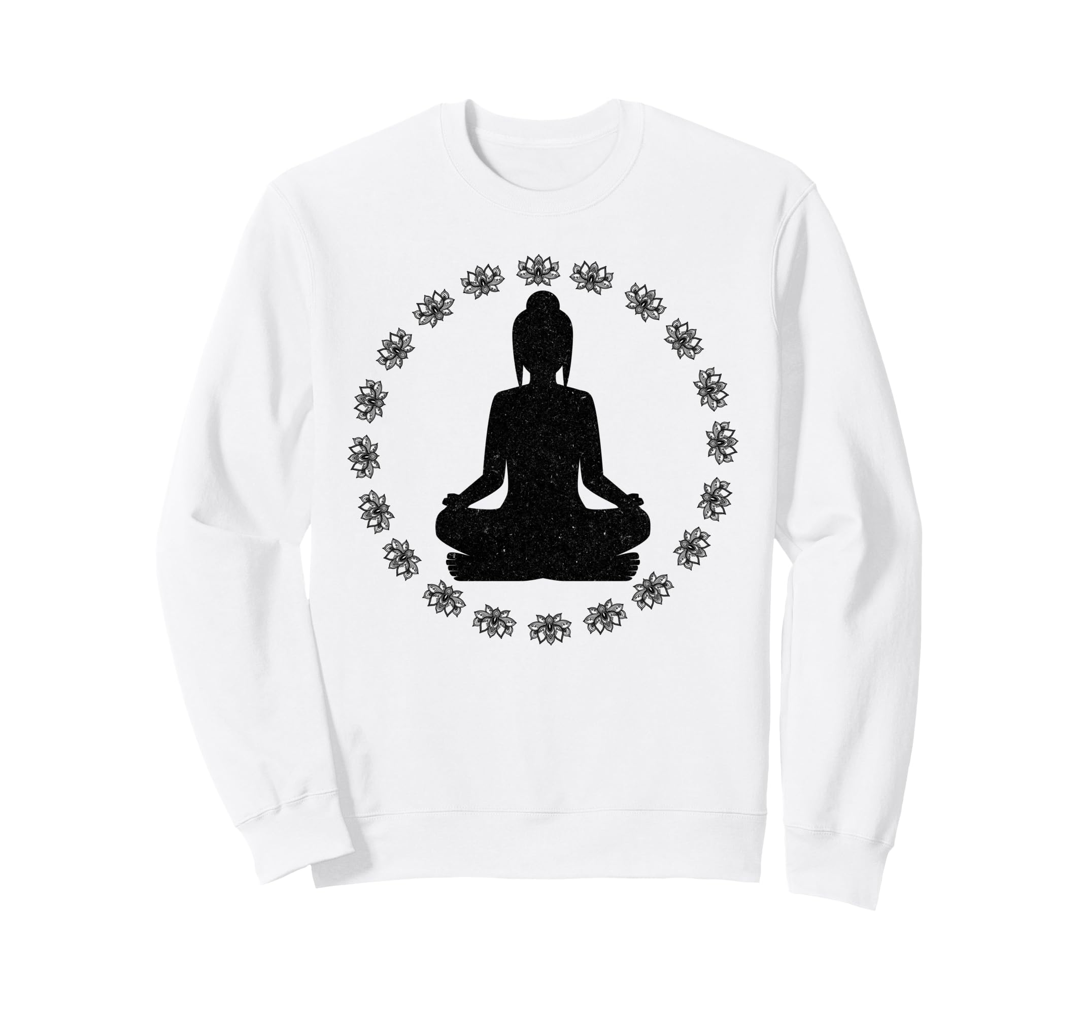 Yoga Spiritual Meditation Pose Lotus Sweatshirt - Graphic Print Unisex - T-Shirt, Sweatshirt, Hoodie