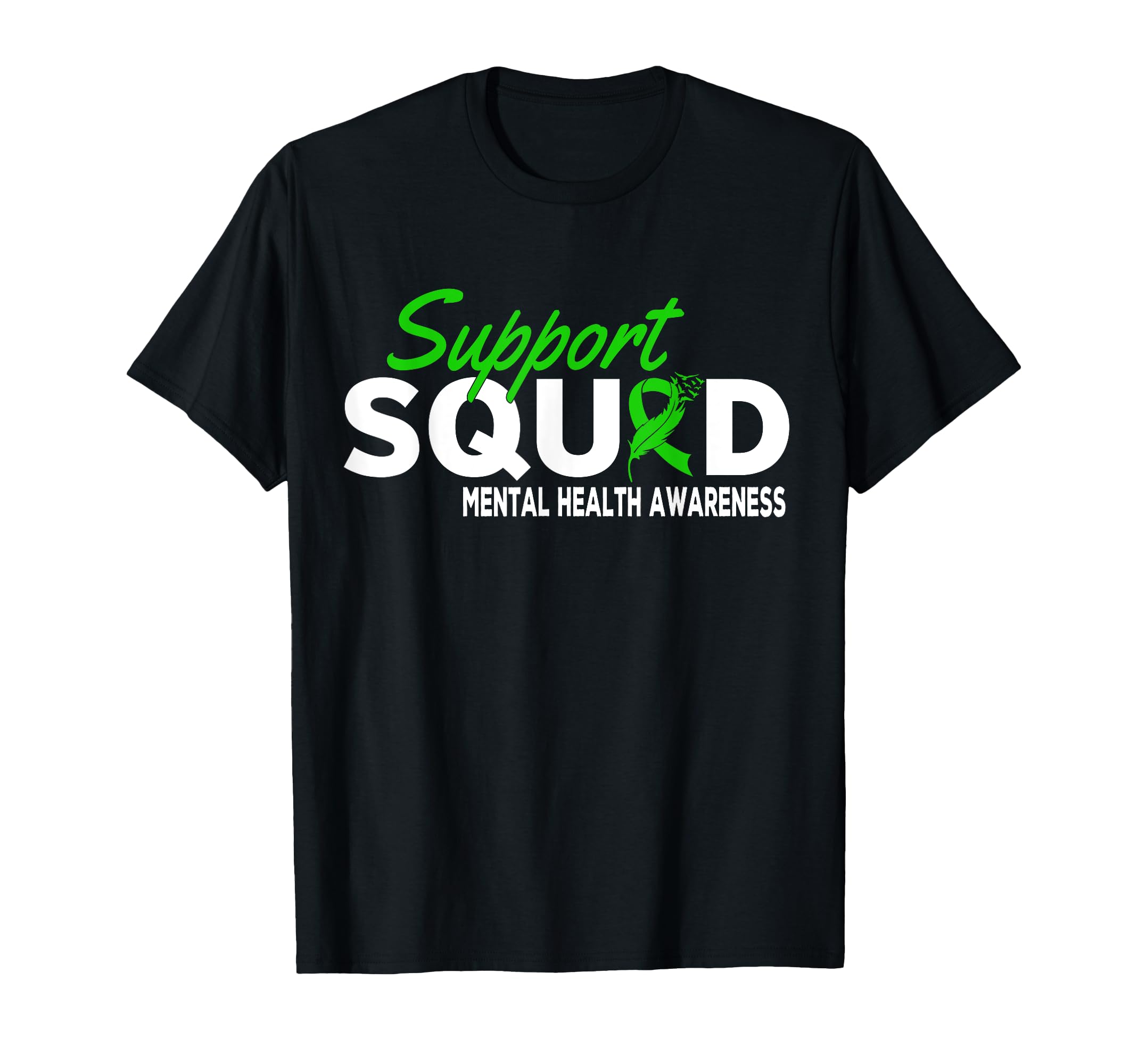 Support Squad Mental Health Awareness T-Shirt - Minimalist Print Unisex - T-Shirt, Sweatshirt, Hoodie