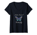 Womens Anti Social Butterfly Bold T-Shirt - Custom Art Print for Adults - T-Shirt, Sweatshirt, Hoodie