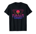 Palm Sunset Nostalgia 80S Synthwave T-Shirt - Streetwear Style for Adults - T-Shirt, Sweatshirt, Hoodie
