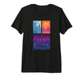 80S Synthwave Tri Blend T-Shirt - Unique Graphic for Adults - T-Shirt, Sweatshirt, Hoodie