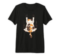 Funny Calico Cat Hanging Kitty 90S Cat T-Shirt - Minimalist Print Unisex - T-Shirt, Sweatshirt, Hoodie