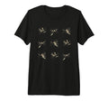 Funny Edgy Smoking Cat Meme 3X3 Grid T-Shirt - Fun Novelty Design Unisex - T-Shirt, Sweatshirt, Hoodie