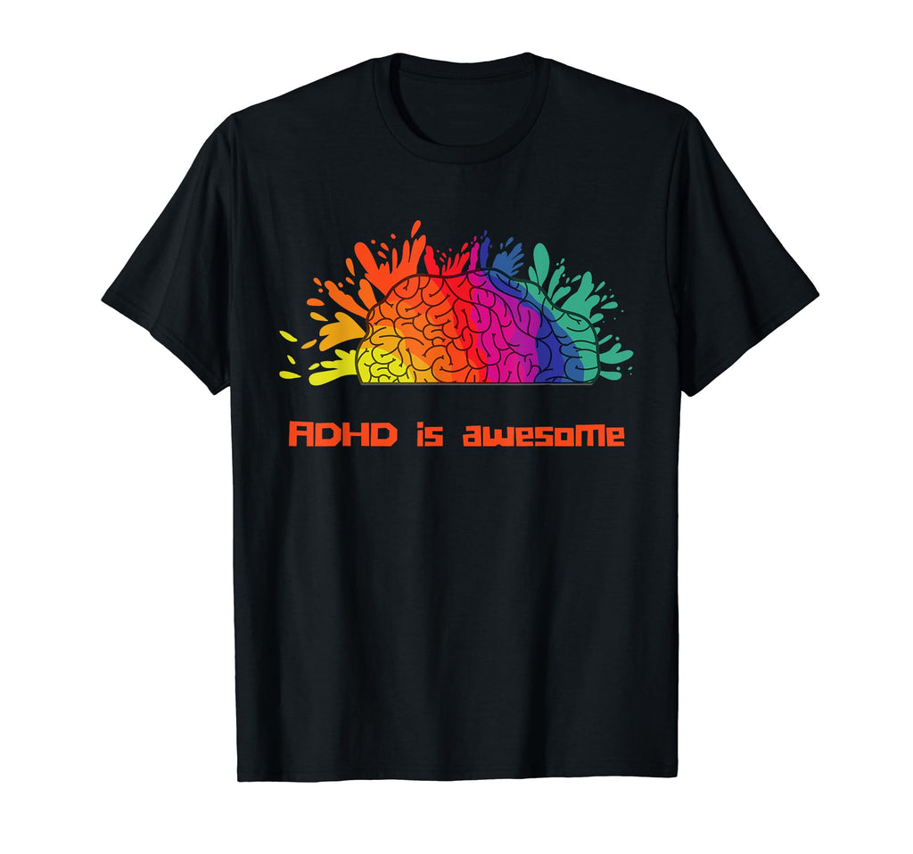 Adhd Is Awesome Adhd Is My Superpower T-Shirt - Unique Graphic Men Women - T-Shirt, Sweatshirt, Hoodie