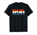 Run Red White Blue Typography Runner T-Shirt - Aesthetic Graphic Unisex - T-Shirt, Sweatshirt, Hoodie