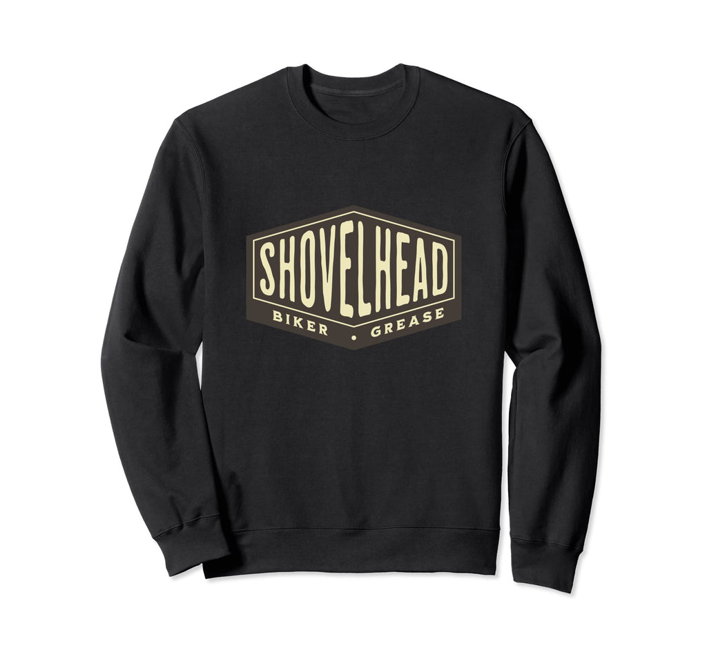 Hd Motorcycle Vtwin Shovelhead Sweatshirt - Fun Novelty Design for Adults - T-Shirt, Sweatshirt, Hoodie