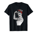 Power Feminist Art Rosie Riveter T-Shirt - Casual Everyday Wear Men Women - T-Shirt, Sweatshirt, Hoodie