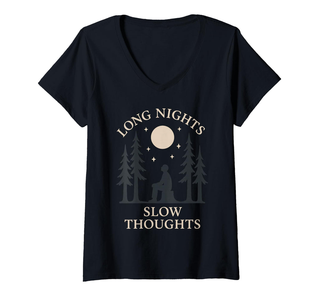 Womens Forest Walk Overthinker T-Shirt - Aesthetic Graphic for Adults - T-Shirt, Sweatshirt, Hoodie
