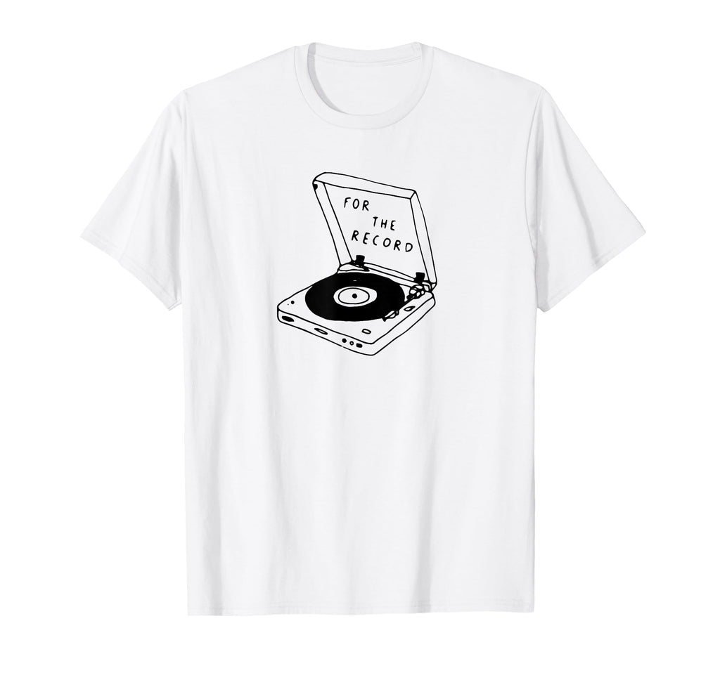 Record Funny Music Pun Oldschool Vinyl T-Shirt - Aesthetic Graphic Unisex - T-Shirt, Sweatshirt, Hoodie