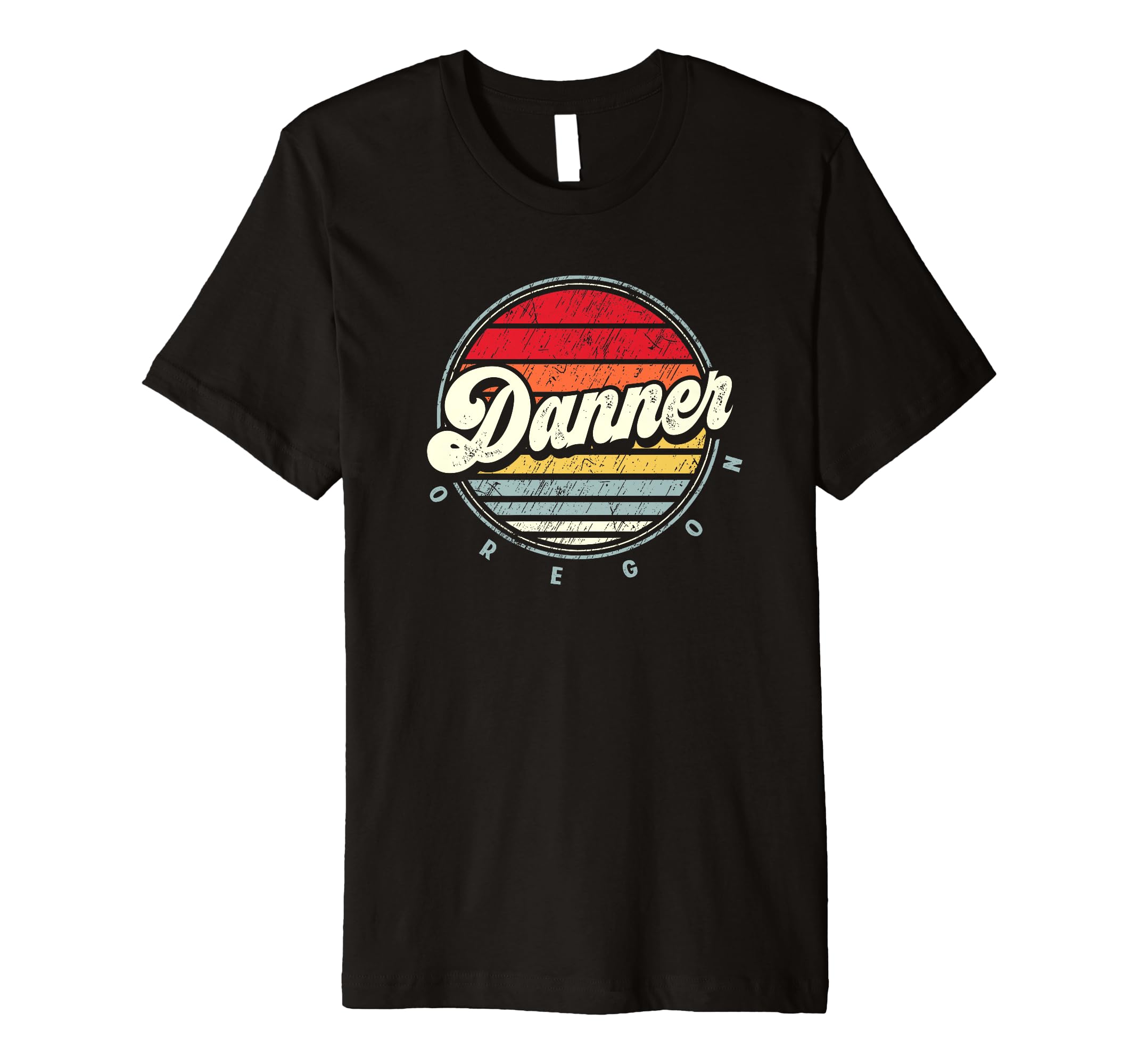 Danner Home State 70S Sunset T-Shirt - Fun Novelty Design Unisex - T-Shirt, Sweatshirt, Hoodie