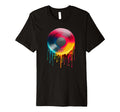 Dripping Paint Art Vinyl Disc Record T-Shirt - Casual Everyday Wear Unisex - T-Shirt, Sweatshirt, Hoodie