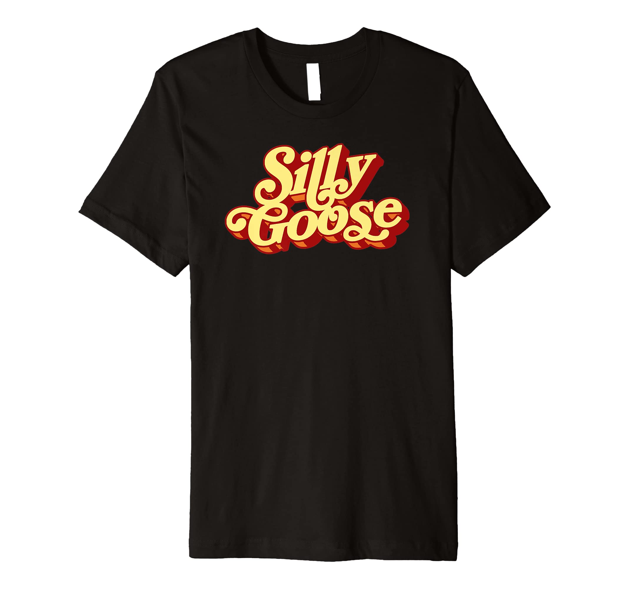 Silly Goose Funny Typography T-Shirt - Minimalist Print Men Women - T-Shirt, Sweatshirt, Hoodie