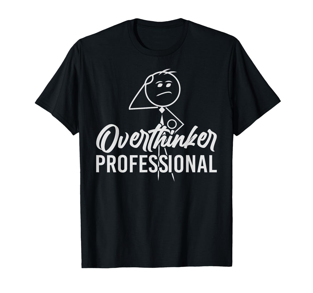 Funny Overthinker Anxious Introvert Hoodie - Graphic Print for Adults - T-Shirt, Sweatshirt, Hoodie
