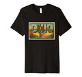 Ohio 50S Travel Post Card Art T-Shirt - Aesthetic Graphic Men Women - T-Shirt, Sweatshirt, Hoodie