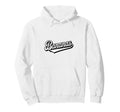 Bananas Baseball Script Team Logo Hoodie - Minimalist Print for Adults - T-Shirt, Sweatshirt, Hoodie