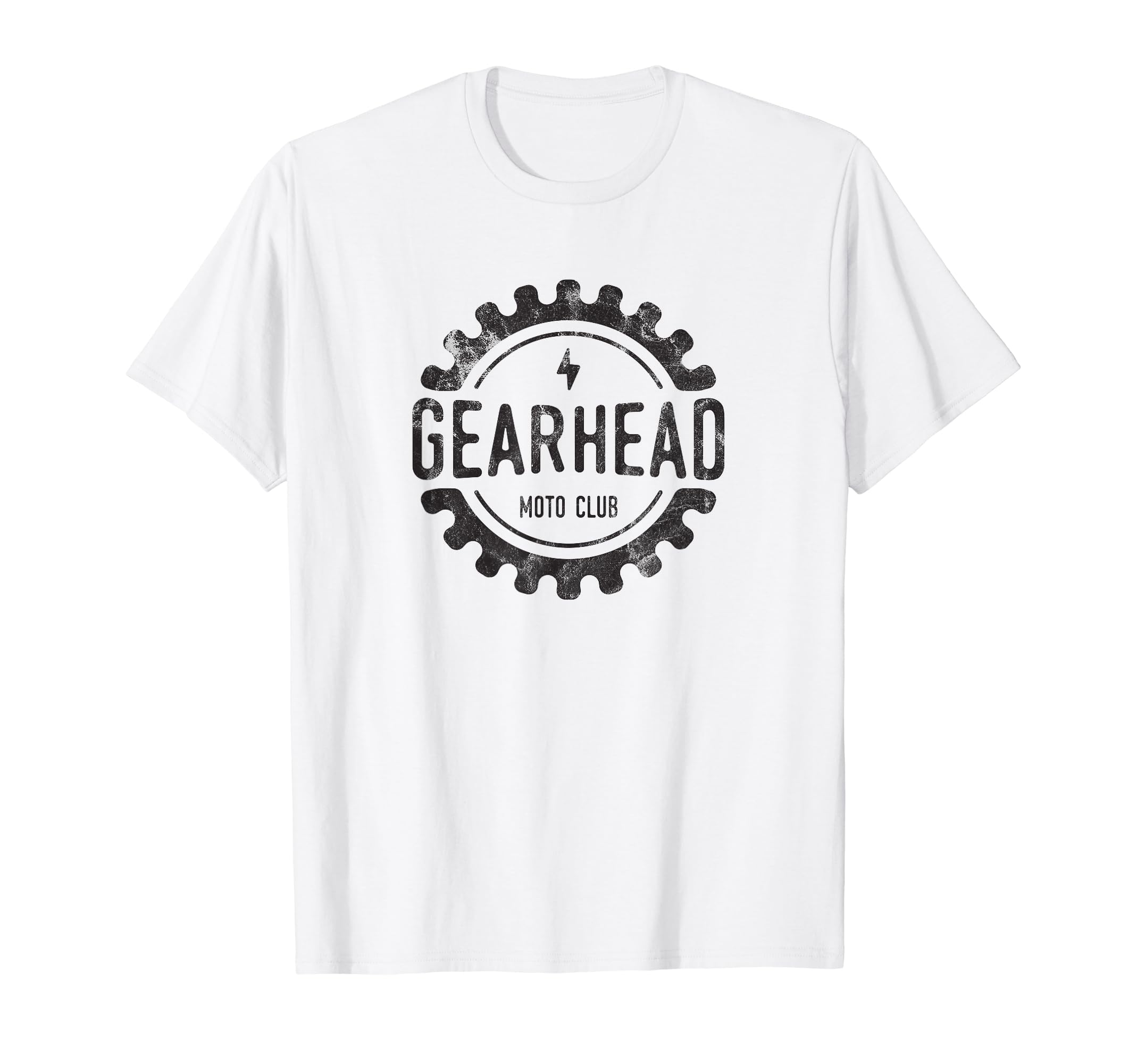 Gearhead Moto Club T-Shirt - Casual Everyday Wear Men Women - T-Shirt, Sweatshirt, Hoodie