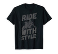 Ride Motorcycle Fans T-Shirt - Minimalist Print Men Women - T-Shirt, Sweatshirt, Hoodie