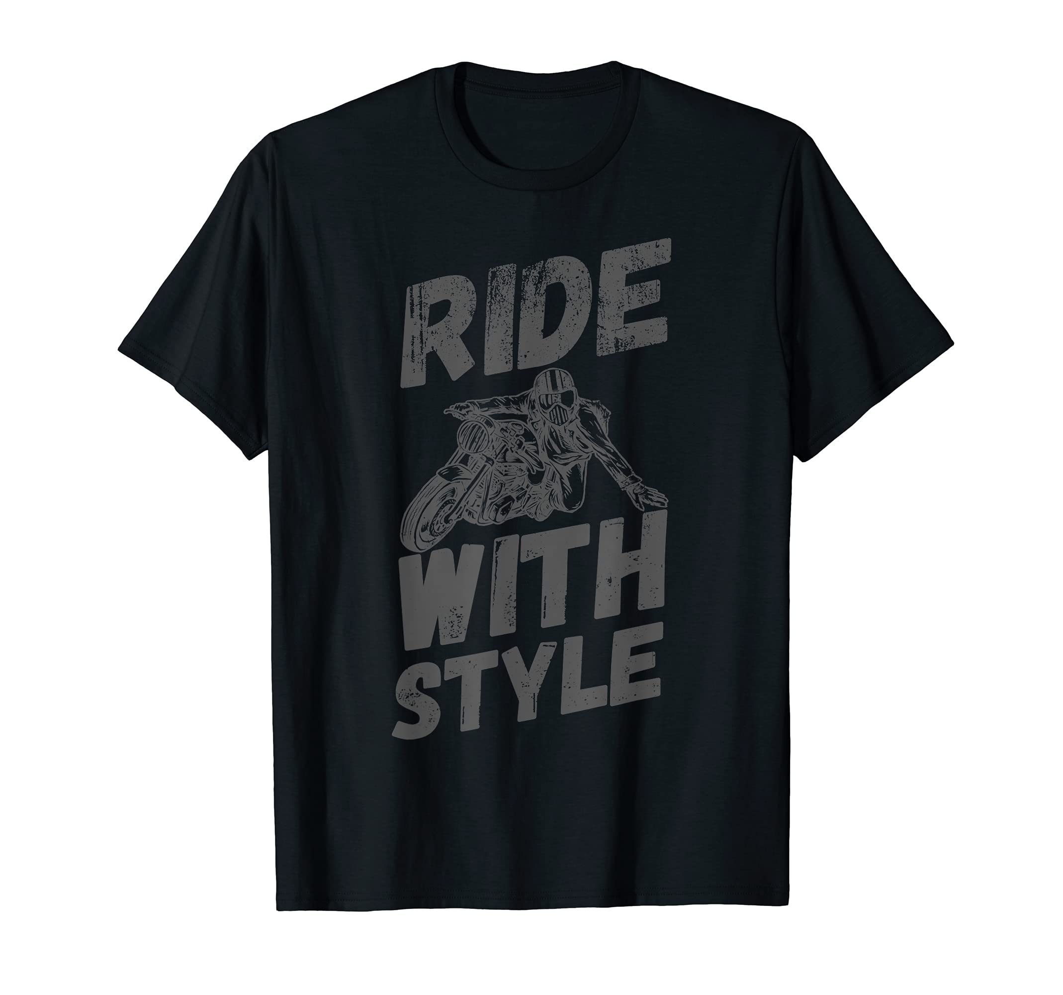 Ride Motorcycle Fans T-Shirt - Minimalist Print Men Women - T-Shirt, Sweatshirt, Hoodie