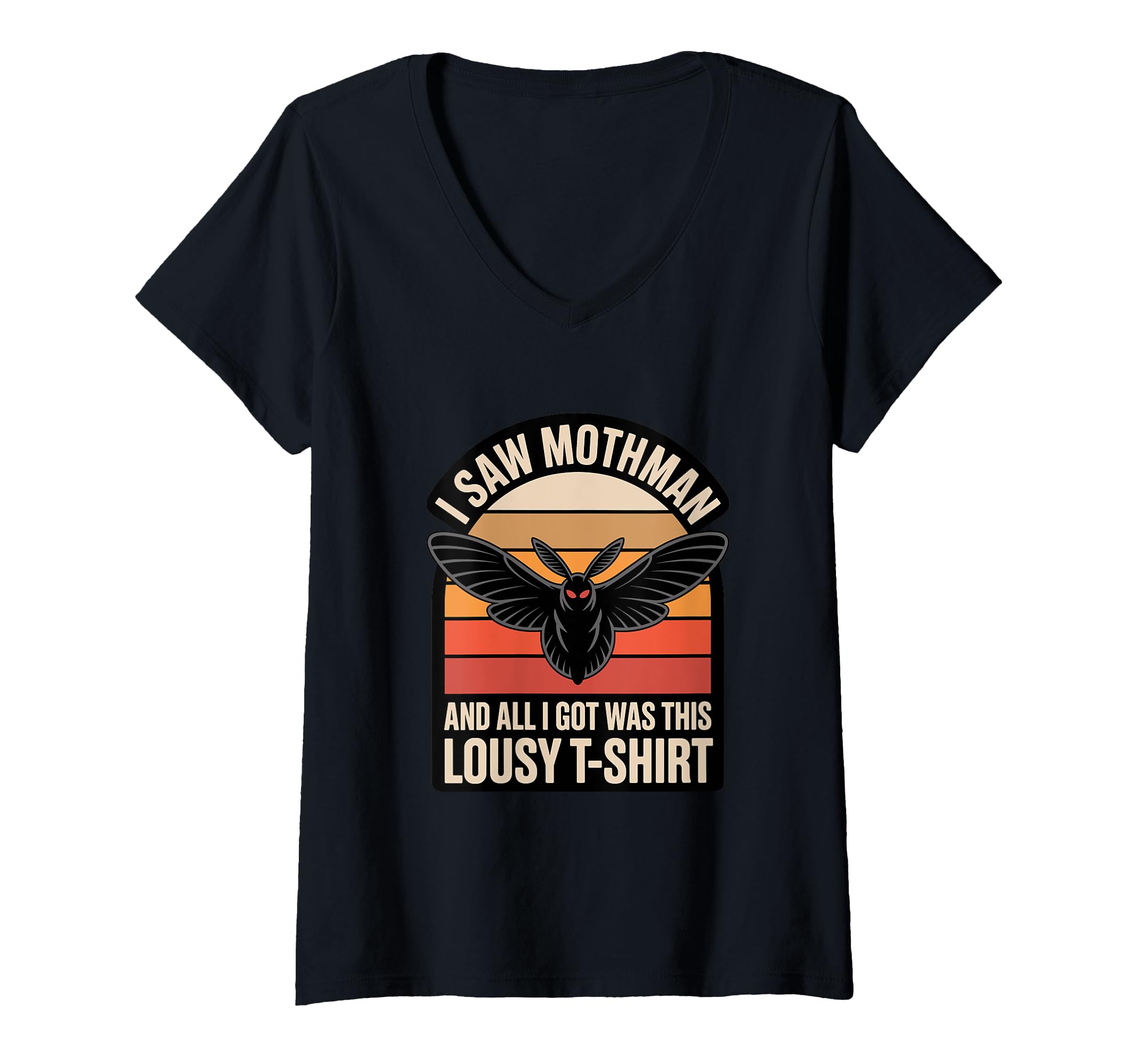 Womens Moth Mann Cryptid Anti Social T-Shirt - Minimalist Print Men Women - T-Shirt, Sweatshirt, Hoodie