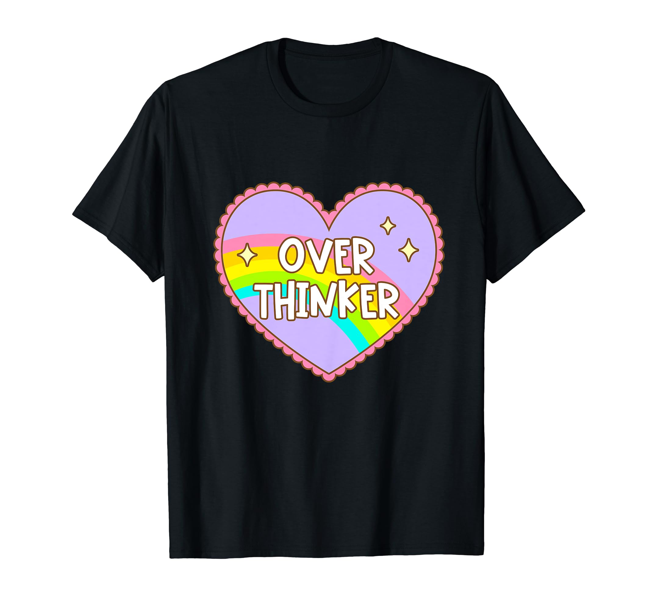 Over Thinker Mental Health Awareness T-Shirt - Minimalist Print Men Women - T-Shirt, Sweatshirt, Hoodie
