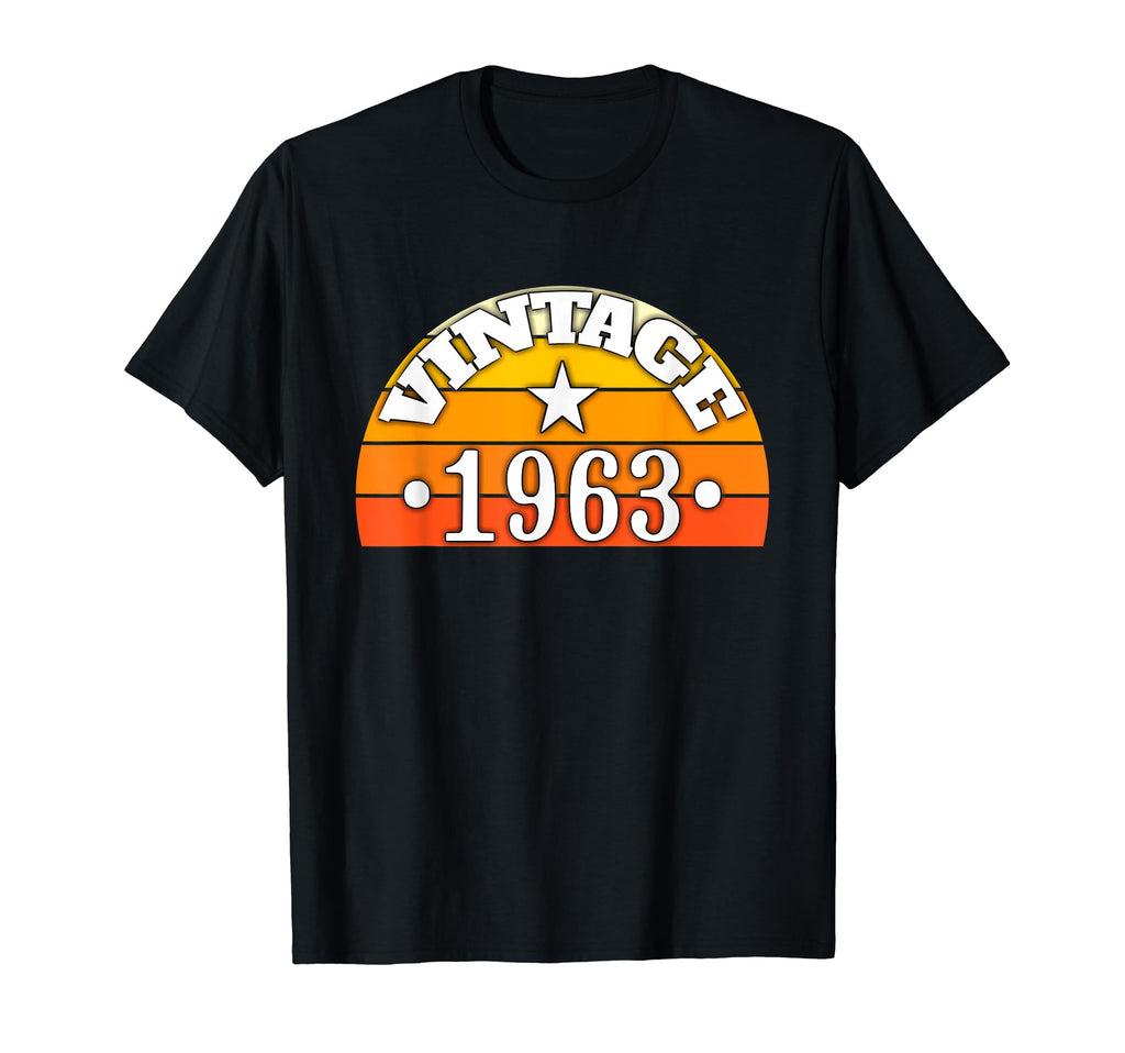 1963 Funny 56Th Birthday Gift Sunset T-Shirt - Custom Art Print for Adults - T-Shirt, Sweatshirt, Hoodie