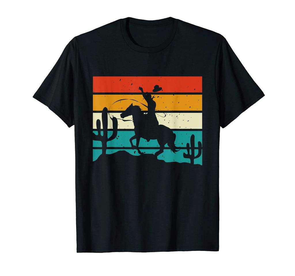 Horseback Riding Western Country Cowboy T-Shirt - Minimalist Print Unisex - T-Shirt, Sweatshirt, Hoodie