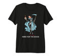 Here Boos Funny Halloween Pinup Tri T-Shirt - Fun Novelty Design Unisex - T-Shirt, Sweatshirt, Hoodie