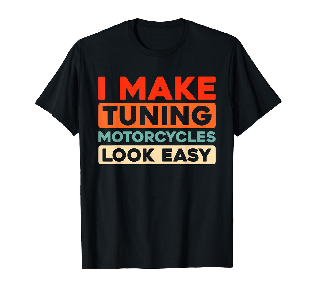 Motorbike Garage Bike Motorcycle Mechanic T-Shirt - Trendy Graphic Unisex - T-Shirt, Sweatshirt, Hoodie