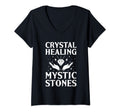 Womens Crystal Healing Chakra Energy T-Shirt - Unique Graphic Unisex - T-Shirt, Sweatshirt, Hoodie