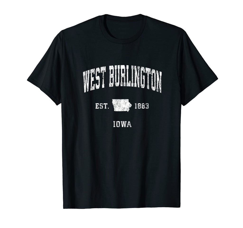 West Burlington Iowa Ia Athletic T-Shirt - Streetwear Style Men Women - T-Shirt, Sweatshirt, Hoodie