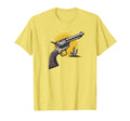 Cowboy Western Gun Revolver Desert T-Shirt - Novelty Apparel Unisex - T-Shirt, Sweatshirt, Hoodie