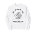 Analogue Nostalgia Letter Stamp Sweatshirt - Graphic Print Men Women - T-Shirt, Sweatshirt, Hoodie