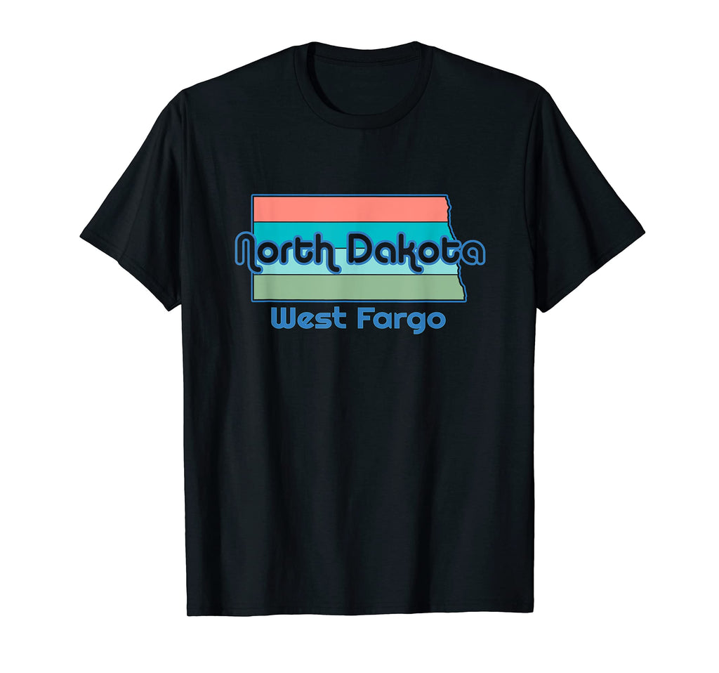 North Dakotan Home Souvenir West T-Shirt - Custom Art Print for Adults - T-Shirt, Sweatshirt, Hoodie