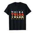 Tulsa Oklahoma Urban Typography T-Shirt - Casual Everyday Wear Unisex - T-Shirt, Sweatshirt, Hoodie