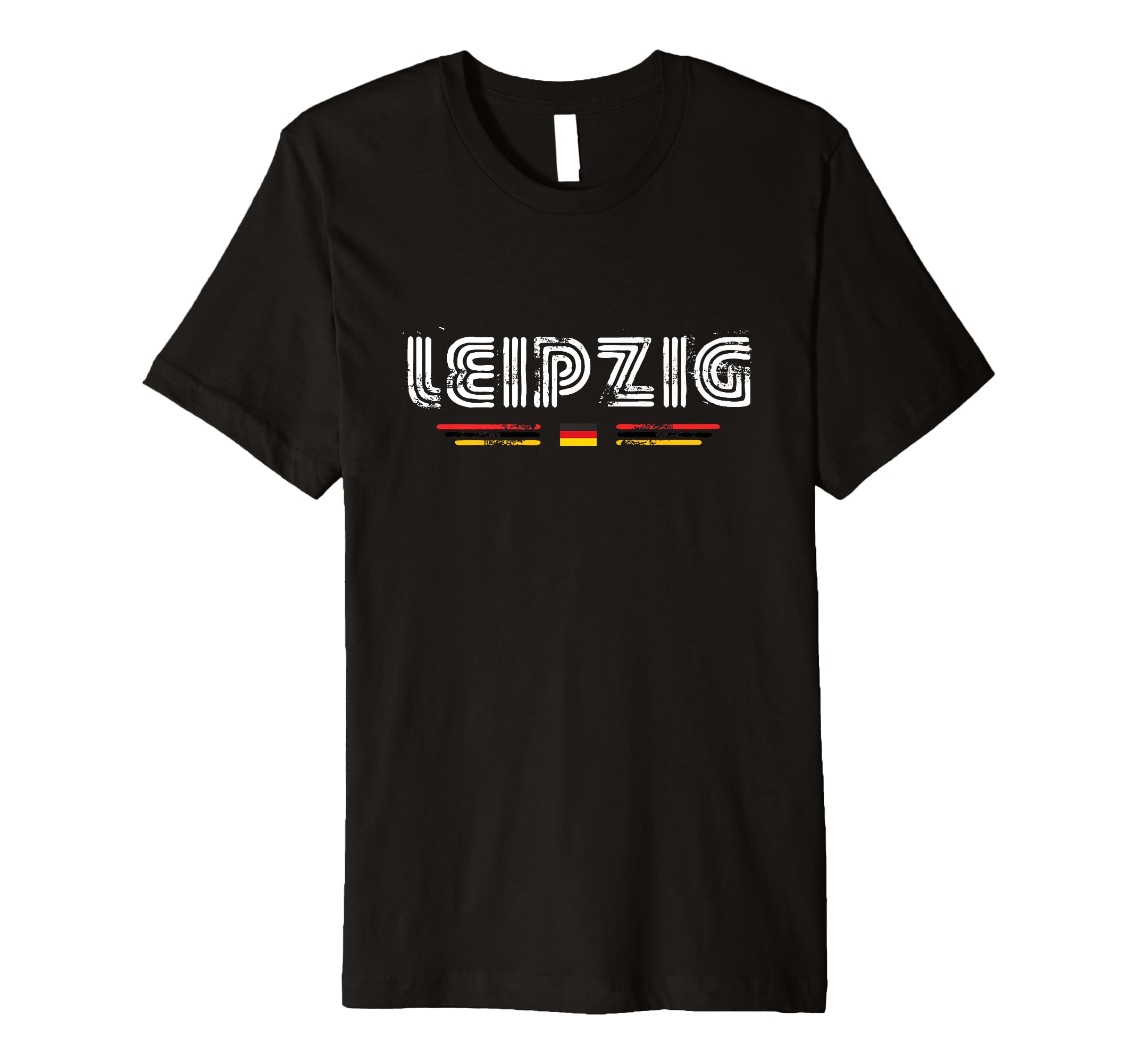Leipzig Germany 70S 80S Type T-Shirt - Fun Novelty Design Unisex - T-Shirt, Sweatshirt, Hoodie