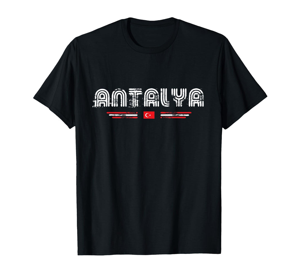 Antalya Turkey 70S 80S Type T-Shirt - Novelty Apparel Unisex - T-Shirt, Sweatshirt, Hoodie