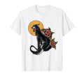 American Traditional Panther Tattoo Rose T-Shirt - Unique Graphic Men Women - T-Shirt, Sweatshirt, Hoodie