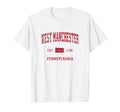 West Manchester Pennsylvania Pa T-Shirt - Novelty Apparel for Adults - T-Shirt, Sweatshirt, Hoodie