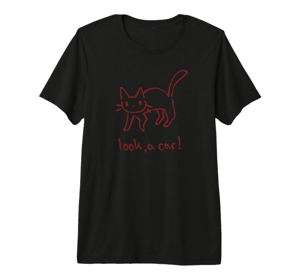 Tomcat Kitten Cat Meme Car Tri Blend T-Shirt - Aesthetic Graphic Unisex - T-Shirt, Sweatshirt, Hoodie