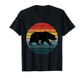Bear Silhouette Sunset Sun Colorful T-Shirt - Novelty Apparel Men Women - T-Shirt, Sweatshirt, Hoodie