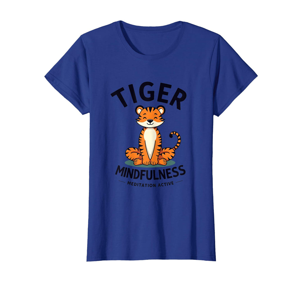 Tiger Mindfulness Meditation Active T-Shirt - Trendy Graphic Men Women - T-Shirt, Sweatshirt, Hoodie