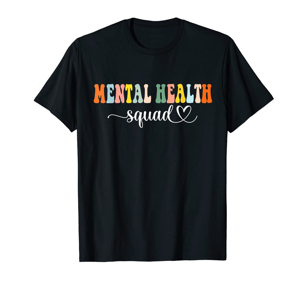 Mental Health Squad Brain Illness Mental T-Shirt - Unique Graphic Unisex - T-Shirt, Sweatshirt, Hoodie