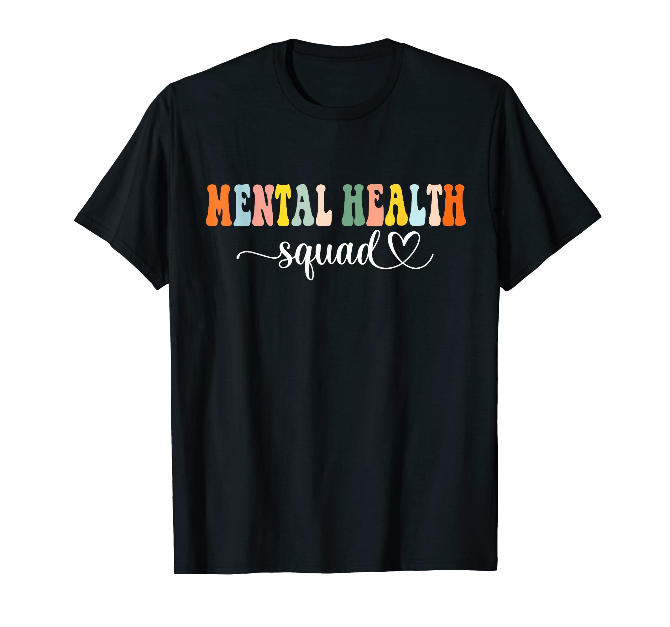 Mental Health Squad Brain Illness Mental T-Shirt - Unique Graphic Unisex - T-Shirt, Sweatshirt, Hoodie
